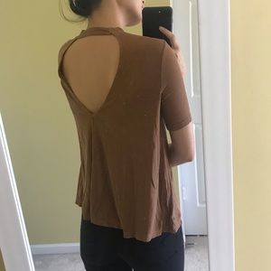 American Eagle Soft and Sexy Brown Shirt